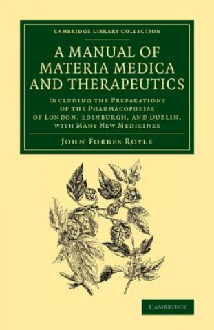 Carte Manual of Materia Medica and Therapeutics John Forbes Royle