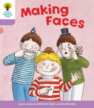 Książka Oxford Reading Tree: Level 1+: More Patterned Stories: Making Faces Roderick Hunt