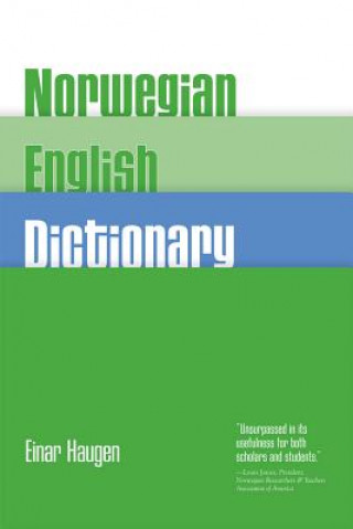 Carte Norwegian-English Dictionary Einar Haugen