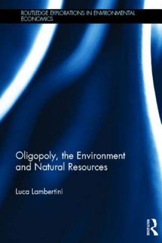 Kniha Oligopoly, the Environment and Natural Resources Luca Lambertini