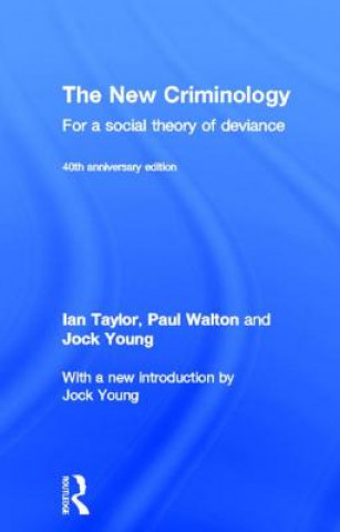 Βιβλίο New Criminology Ian Taylor