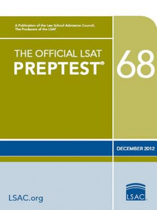 Carte Official LSAT Preptest 68 Law School Admission Council
