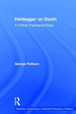 Book Heidegger on Death George Pattison