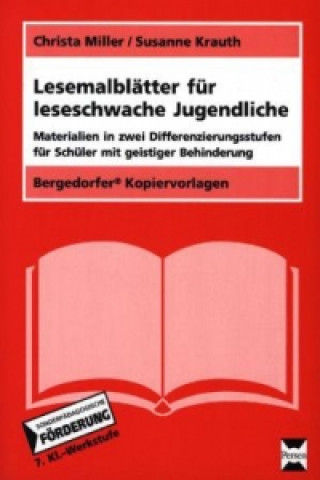 Kniha Lesemalblätter für leseschwache Jugendliche Christa Miller