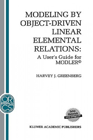 Książka Modeling by Object-Driven Linear Elemental Relations H. J. Greenberg