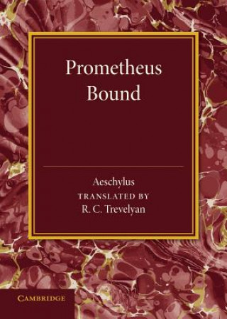 Książka Prometheus Bound Aeschylus