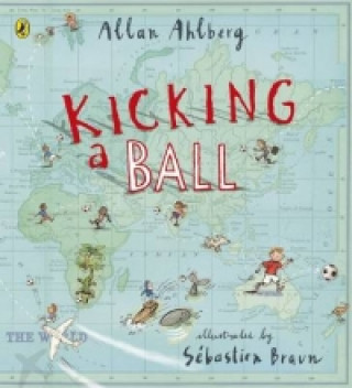Carte Kicking a Ball Allan Ahlberg