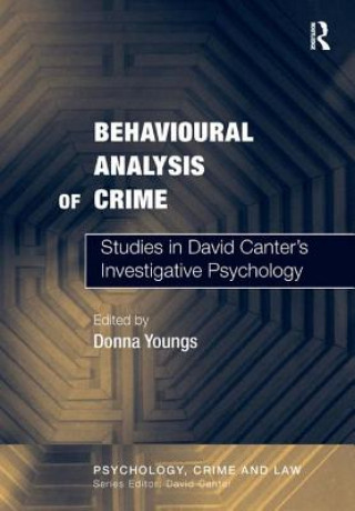 Livre Behavioural Analysis of Crime Donna Youngs