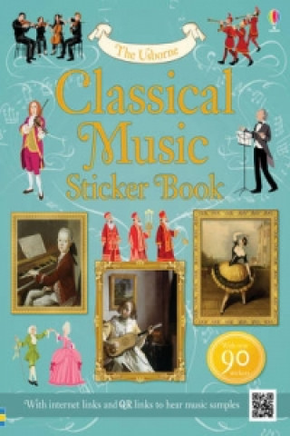Carte Classical Music Sticker Book Anthony Marks