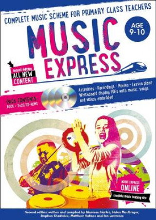 Kniha Music Express: Age 9-10 (Book + 3CDs + DVD-ROM) Helen MacGregor