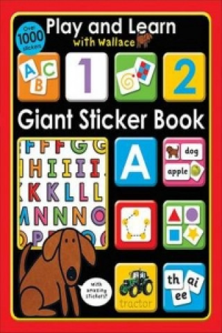 Книга Giant Sticker Book Roger Priddy