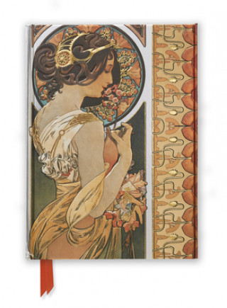 Calendar/Diary Mucha: Cowslip and Documents Decoratifs (Foiled Journal) 