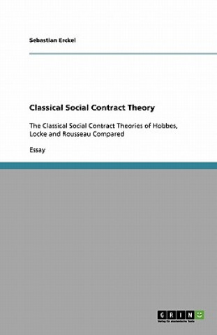 Kniha Classical Social Contract Theory Sebastian Erckel