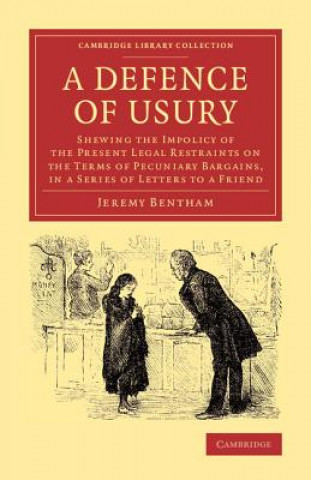 Książka Defence of Usury Jeremy Bentham