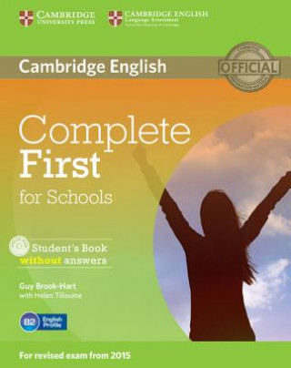 Книга Complete First for Schools Student's Book without Answers with CD-ROM Guy Brook-Hart