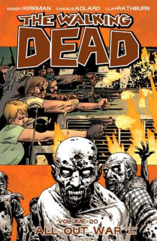 Książka Walking Dead Volume 20: All Out War Part 1 Stefano Gaudiano