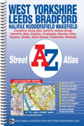 Kniha West Yorkshire A-Z Street Atlas Geographers A-Z Map Co. Ltd.