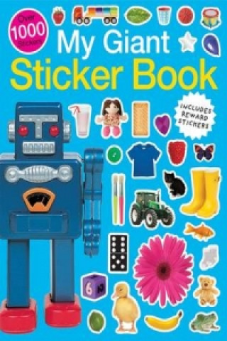 Kniha My Giant Sticker Book Roger Priddy