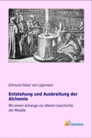 Carte Entstehung und Ausbreitung der Alchemie Edmund Oskar von Lippmann