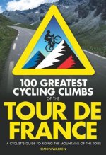 Carte 100 Greatest Cycling Climbs of the Tour Simon Warren