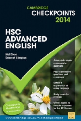 Kniha Cambridge Checkpoints HSC Advanced English 2014 Mel Dixon