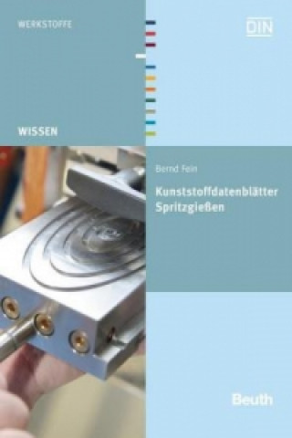 Kniha Kunststoffdatenblätter Spritzgießen Bernd Fein