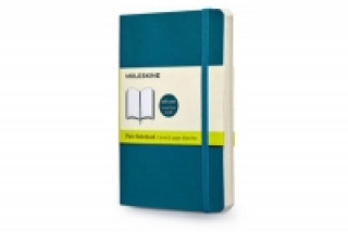 Kniha Moleskine Soft Cover Underwater Blue Pocket Plain Notebook neuvedený autor