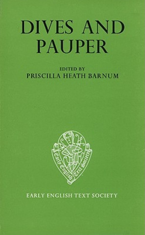 Buch Dives and Pauper Text vol I Priscilla Heath Barnum