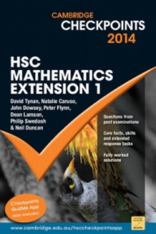 Knjiga Cambridge Checkpoints HSC Mathematics Extension 1 2014-16 Neil Duncan