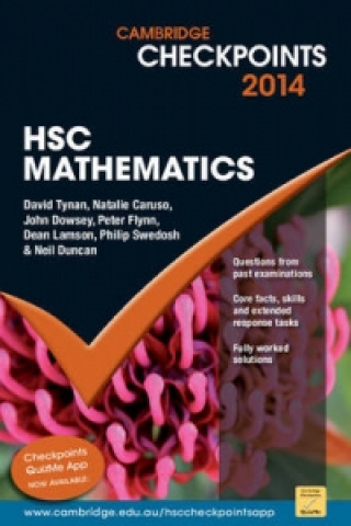 Kniha Cambridge Checkpoints HSC Mathematics 2014-16 Neil Duncan