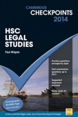 Kniha Cambridge Checkpoints HSC Legal Studies 2014 Paul Milgate