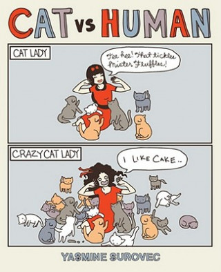 Kniha Cat Versus Human Yasmine Surovec