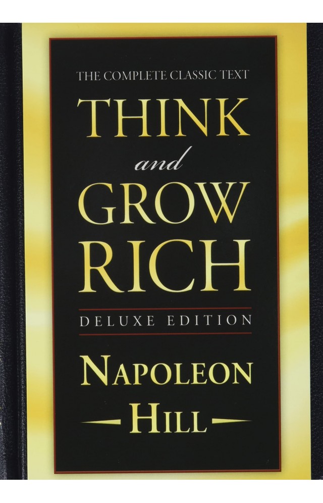 Book Think and Grow Rich Deluxe Edition Napoleon Hill