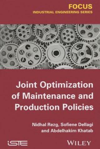 Kniha Joint Optimization of Maintenance and Production Policies Nidhal Rezg