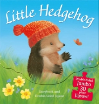 Kniha Little Hedgehog: Storybook and Double-Sided Jigsaw M. Christina Butler