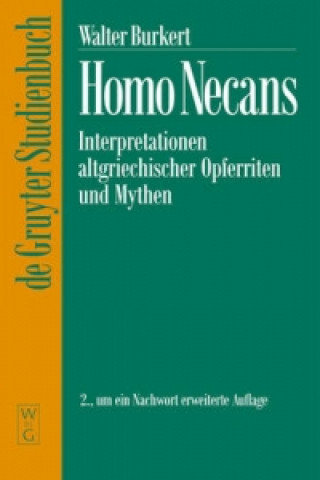 Book Homo Necans Walter Burkert