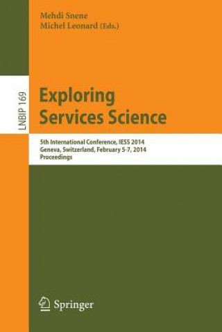 Buch Exploring Services Science Mehdi Snene