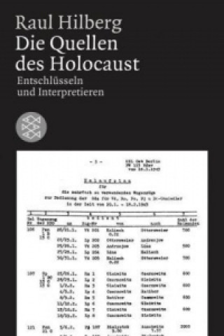 Książka Die Quellen des Holocaust Raul Hilberg