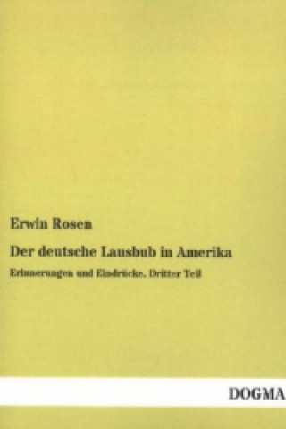Könyv Der deutsche Lausbub in Amerika. Tl.3 Erwin Rosen
