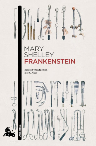 Carte Frankenstein, spanische Ausgabe Mary Wollstonecraft Shelley