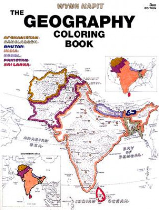 Książka Geography Coloring Book Wynn Kapit