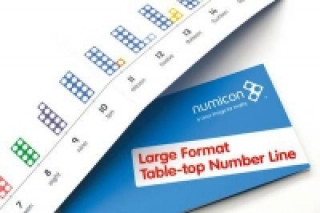 Nyomtatványok Numicon: Large Format Table Top Number Line Oxford University Press