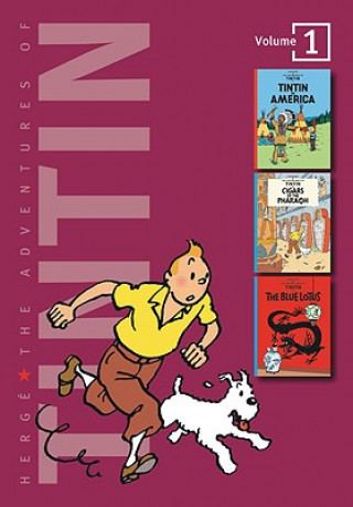 Knjiga Adventures of Tintin 3 Complete Adventures in 1 Volume Hergé