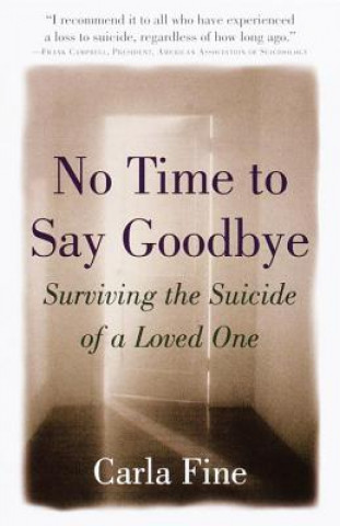 Kniha No Time to Say Goodbye Carla Fine