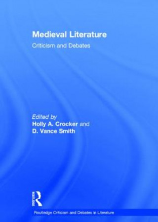 Book Medieval Literature Holly Crocker