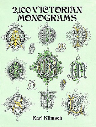 Книга 2100 Victorian Monograms Karl Klimsch