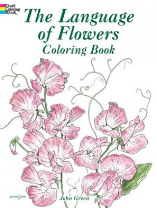 Kniha Language of Flowers Coloring Book John Green