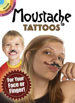 Książka Moustache Tattoos Dover