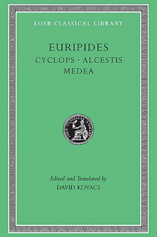 Könyv Cyclops. Alcestis. Medea Euripides