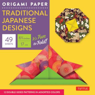 Kalendár/Diár Origami Paper - Traditional Japanese Designs - Small 6 3/4" Periplus Editions